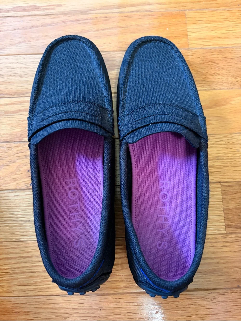 Rothys The Driver Loafers Deep Chocolate size 9.5
